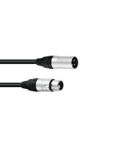 PSSO DMX cable XLR 3pin 10m bk Neutrik 30227814