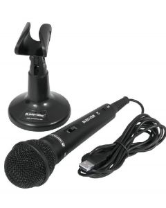 Omnitronic M-22 - Dinamikus USB mikrofon, állvánnyal 13000419