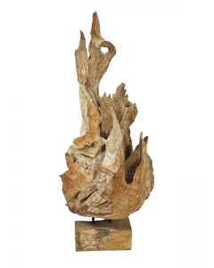 EUROPALMS Természetes fa szobor, 160 cm, 83200185