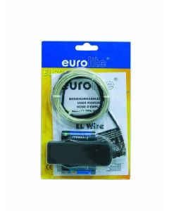 EUROLITE EL-világító vezeték 2mm, 2m, fehér, 6400K 50520310