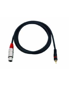 Omnitronic kábel CXF-20R RCA-ról XLR-re (aljzat), 2m, piros 30224014