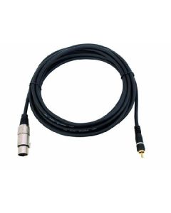 Omnitronic kábel CXF-50 RCA-ról XLR-re (aljzat), 5m, fekete 30224030