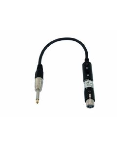 Omnitronic AC-03 XLR(P) Jack dugó monó kábel 0,3m 30225080