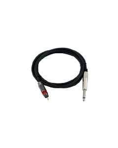 Omnitronic AC-09R RCA to 1 4dugó mono kábel 0,9m piros 30225111