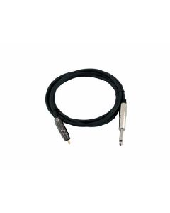 Omnitronic AC-20 RCA 6 3 Jack dugó monó kábel 2m fekete 30225120