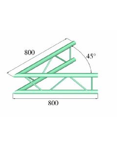 ALUTRUSS DECOLOCK DQ2-PAC19V 2-utas sarok 45° 60301531