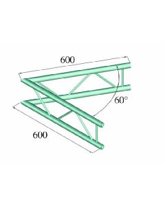 ALUTRUSS DECOLOCK DQ2-PAC20H 2-utas sarok 60° 60301533