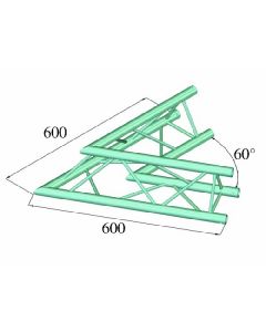 ALUTRUSS DECOLOCK DQ3-PAC20 2-utas sarok 60° 60301632