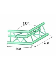 ALUTRUSS DECOLOCK DQ3-PAC23 2-utas sarok 135° 60301638