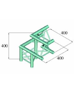 ALUTRUSS DECOLOCK DQ3-PAL32 3-utas sarok 90° 60301646