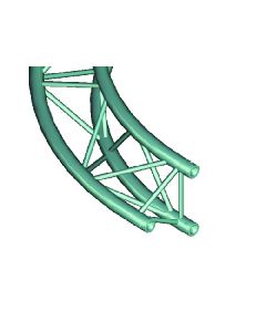 ALUTRUSS DECOLOCK DQ-3 körtraverz elem d=6m < 45° 6030169A