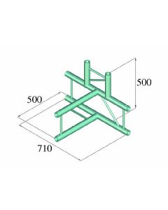 ALUTRUSS BILOCK BQ2-PAT42V 4-utas T-elem 60210261