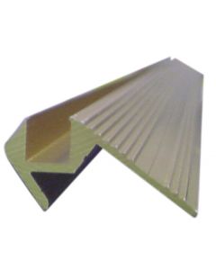 EUROLITE Lépcsőélprofil arany 10x10mm 4m 51210704