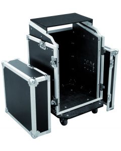 OMNITRONIC DJ Rack Special LS5 laptop tartóval 14U 3011000N