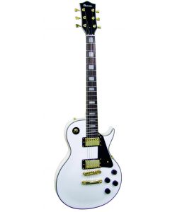 DIMAVERY LP-520 E-gitár, fehér.arany 26215160