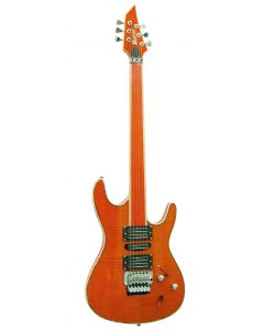 DIMAVERY FL-520 E-gitár fretless, narancs 26215564