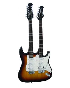DIMAVERY DN-404 E-gitár ST sunburst 26219214