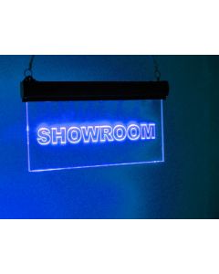EUROLITE LED-es plexi tábla \\\"Showroom\\\" kék 51931848
