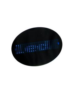 EUROLITE LED kitűző USB kék 253 karakter 80500056