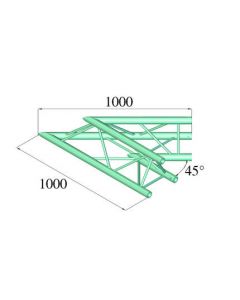 ALUTRUSS TRILOCK 6082AC-19 2-utas sarokelem 45° 60302380