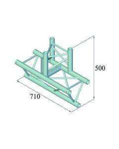 ALUTRUSS TRILOCK 6082AT-38 3-utas T-elem 60302410