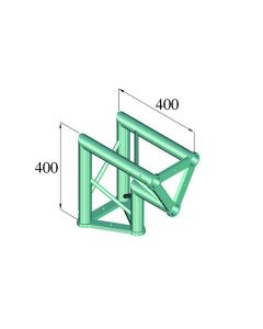 ALUTRUSS TRISYSTEM PAC-25 sarokelem 2-utas  90° 60205320