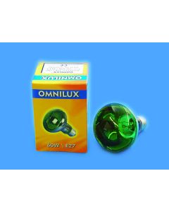 OMNILUX R80 230V.60W E-27 green 9210410U