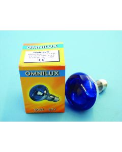 OMNILUX R80 230V.60W E-27 blue 9210420U