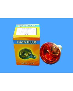 OMNILUX R80 230V.60W E-27 orange 9210430U