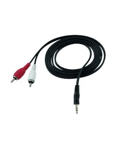 Kábel 3.5mm stereo jack ről 2x RCA -ra 1.5m 30224200