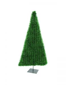 EUROPALMS Fenyőfa, lapos, sötétzöld, 150cm  83500263