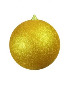 EUROPALMS Decoball 20cm, gold, glitter   83501279