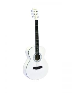 DIMAVERY AW-303 western-guitar, fehér    26242007