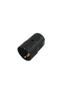 Omnitronic REV biztonsági aljzat, műanyag, fekete     3023620A