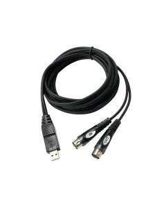 OMNITRONIC Kábel UM-30 USB-MIDI adapter 3 méter    30225026